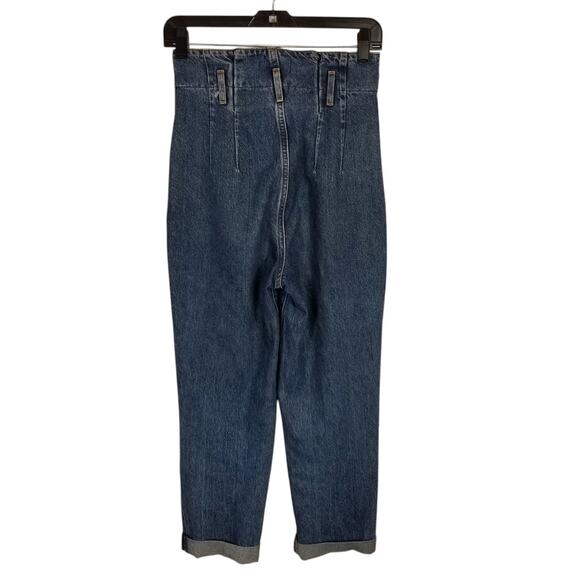 Abercrombie & Fitch Women's High Waisted Mom Jeans Size 25 / 0 - Picture 2 of 7